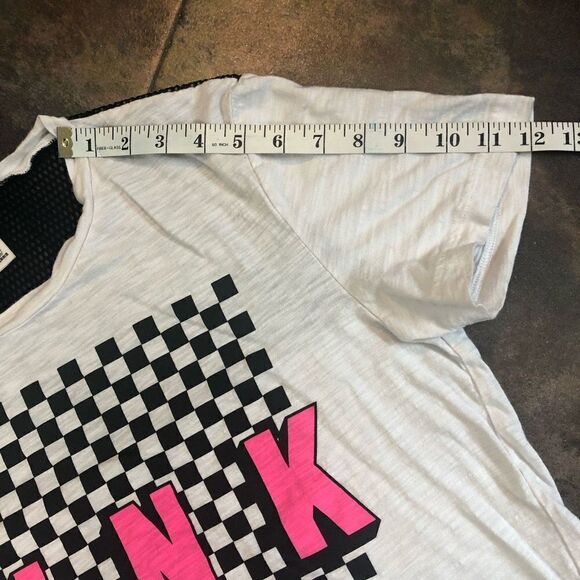 PINK Victoria Secrete Totally 80s Retro Tee Shirt Size Small - Picture 8 of 14
